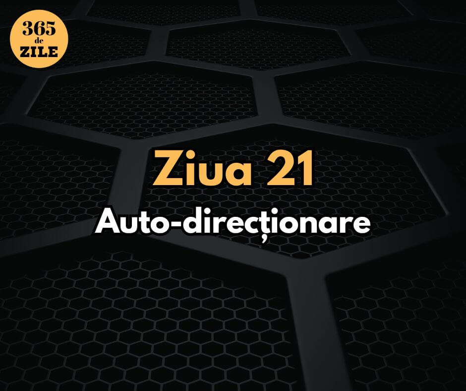 Auto-direcționare: Drumul către viața pe care ți-o dorești