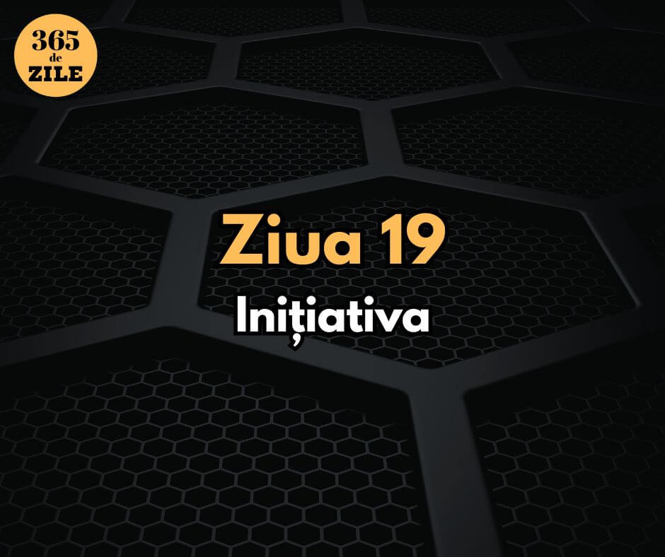 Inițiativa: Motorul care pune în mișcare schimbarea